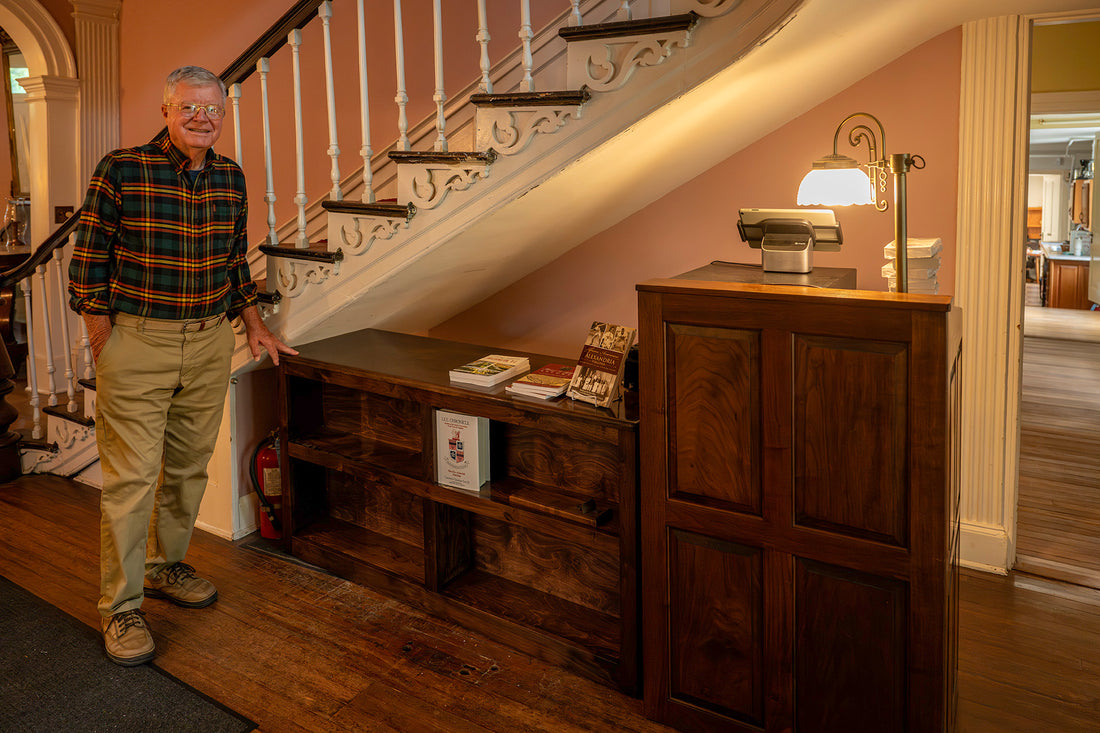 New Credenza Enhances the Main Hall
